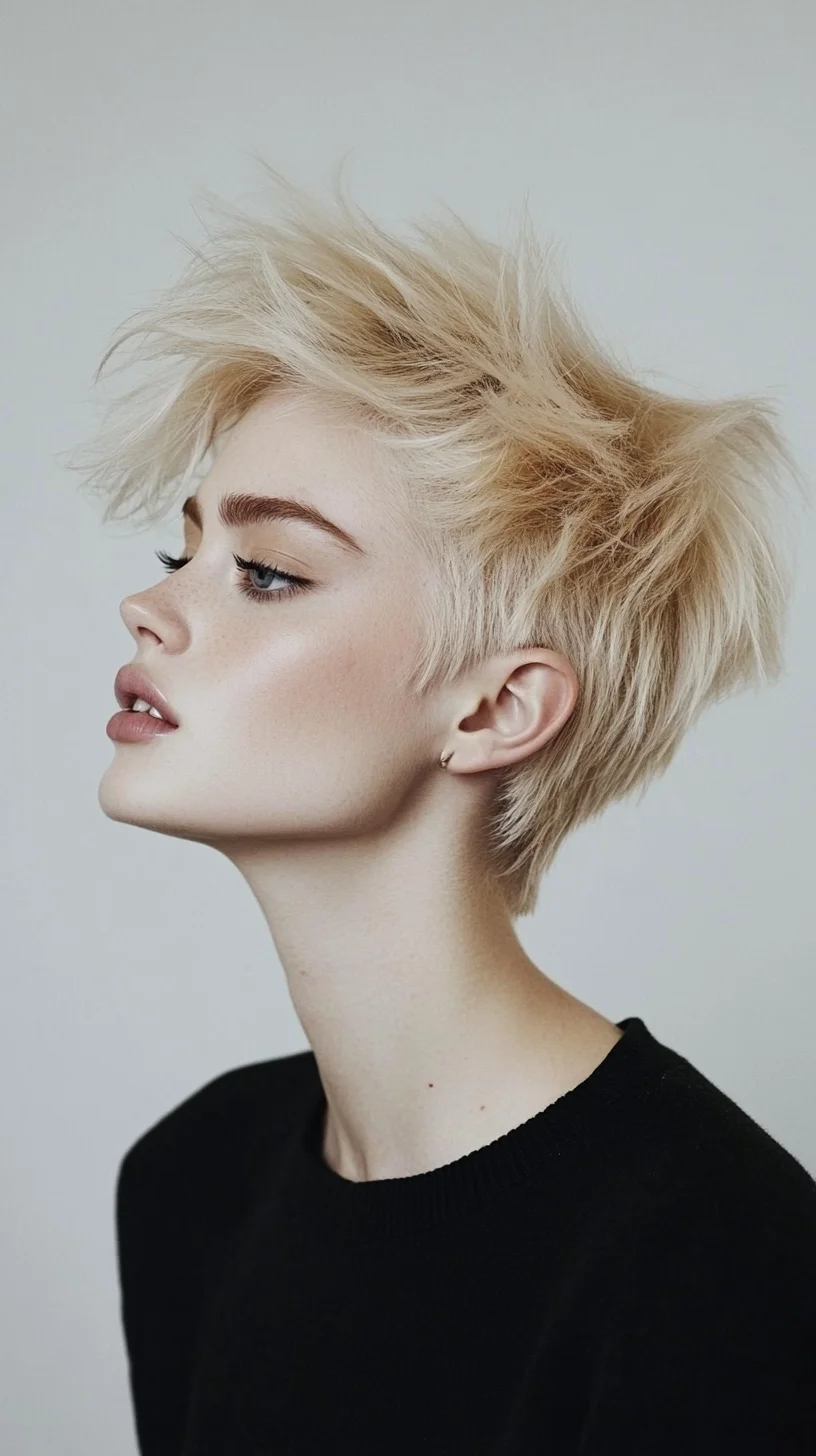 Effortlessly Edgy The Textured Pixie Cut