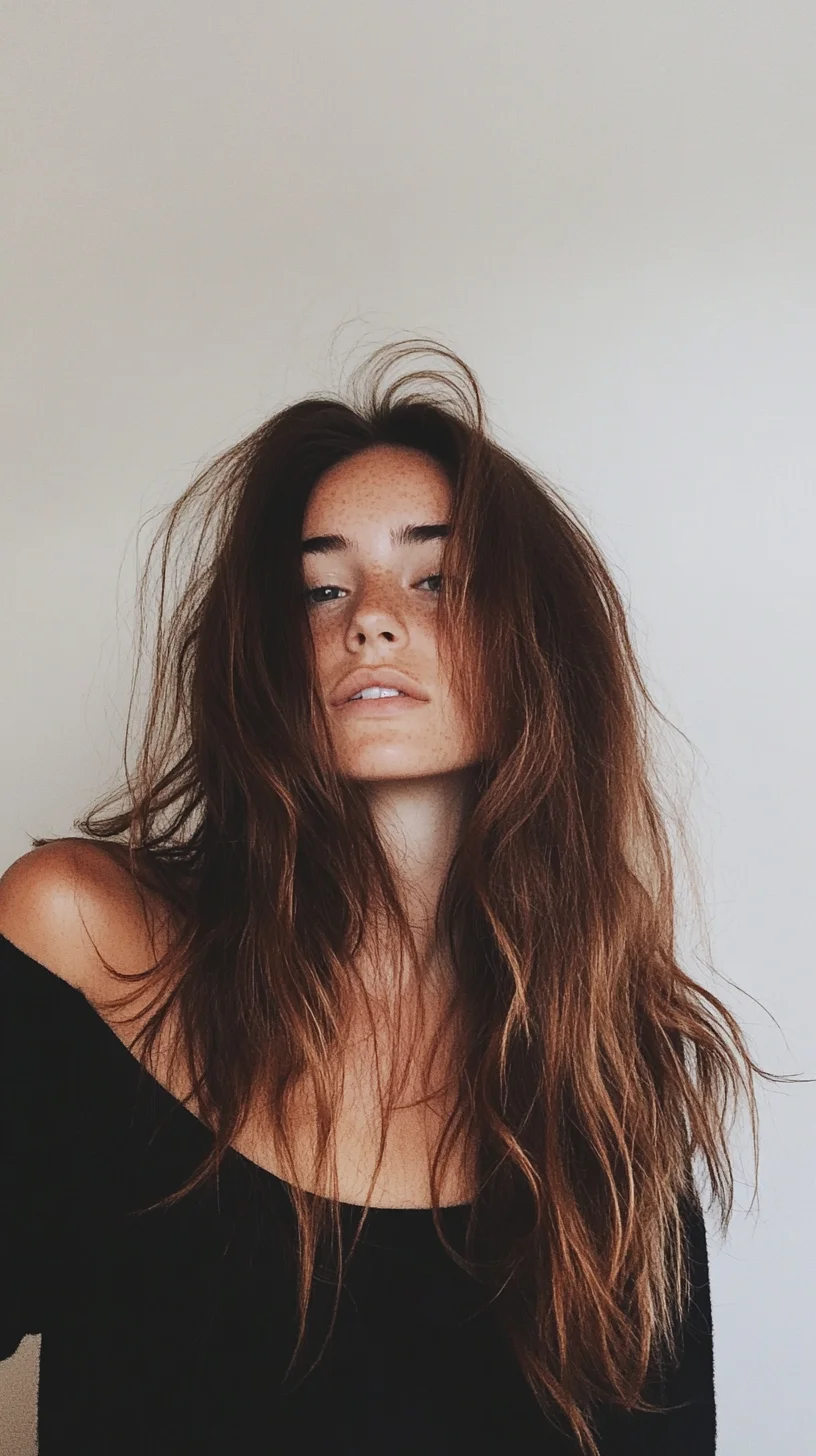 Effortlessly Edgy: The Tousled Natural Wave