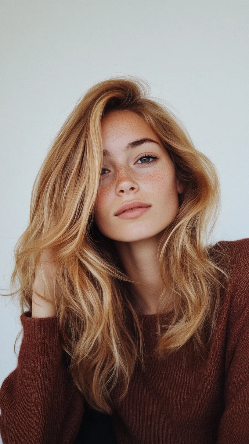 Effortlessly Elegant: The Perfect Wavy Beachy Layers