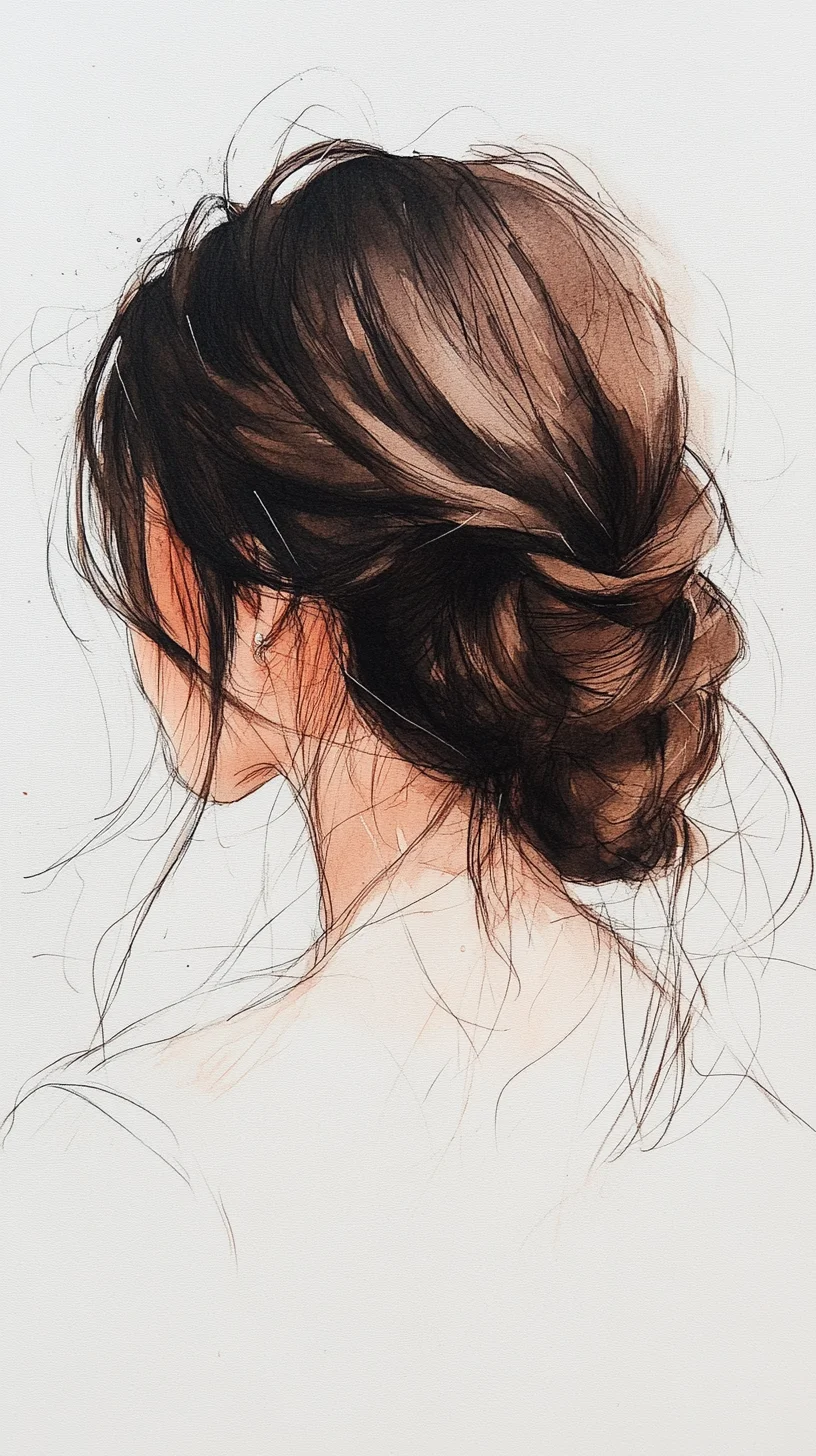 Effortlessly Elegant The Romantic Loose Chignon Hairstyle