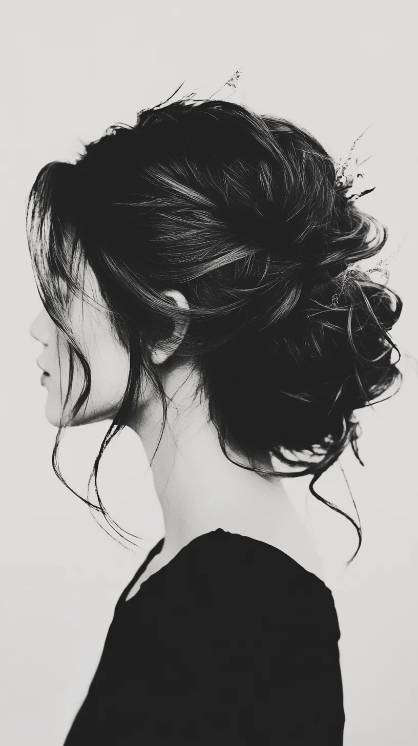 Effortlessly Elegant The Romantic Messy Updo