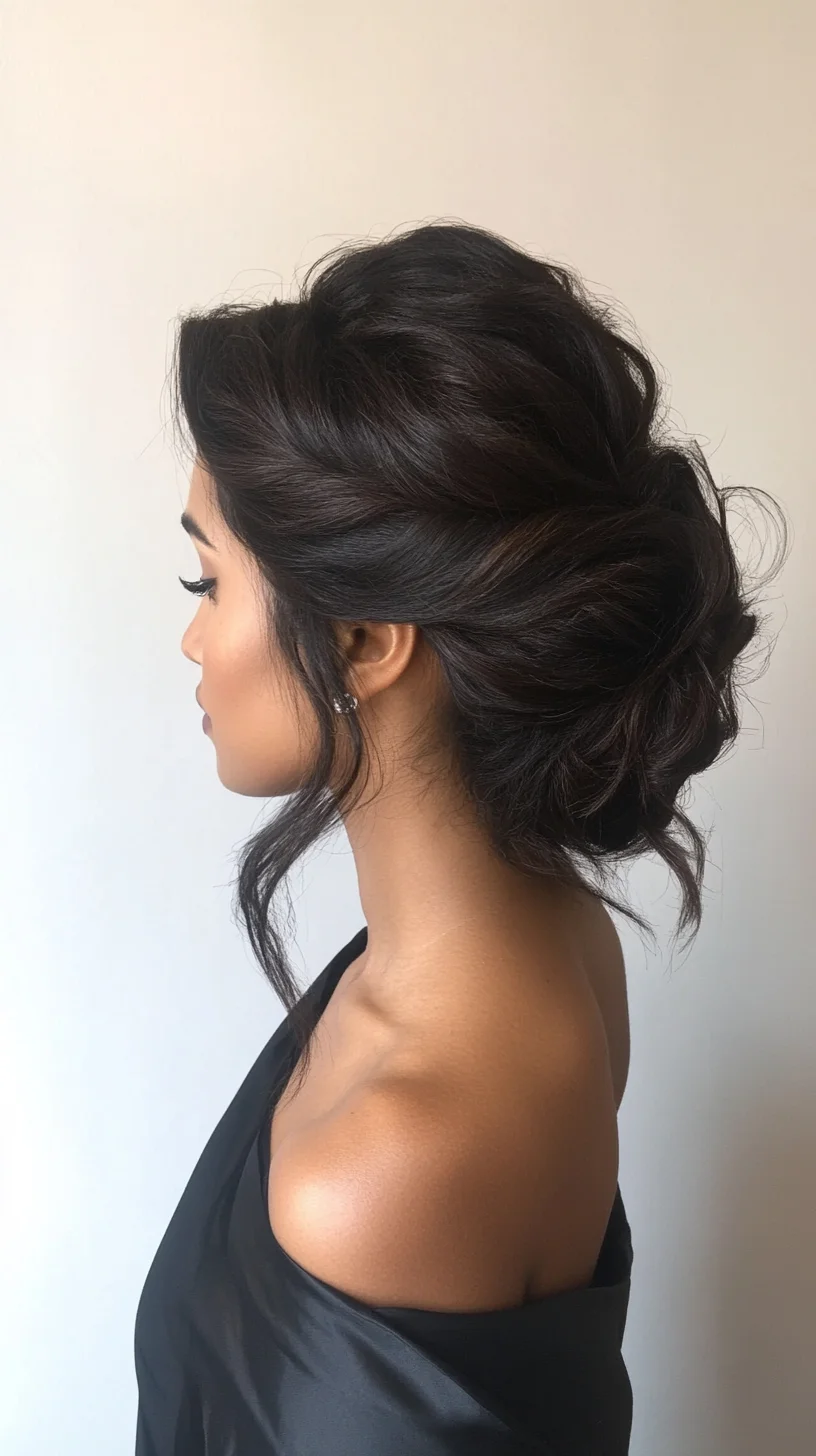 Effortlessly Elegant The Romantic Messy Updo