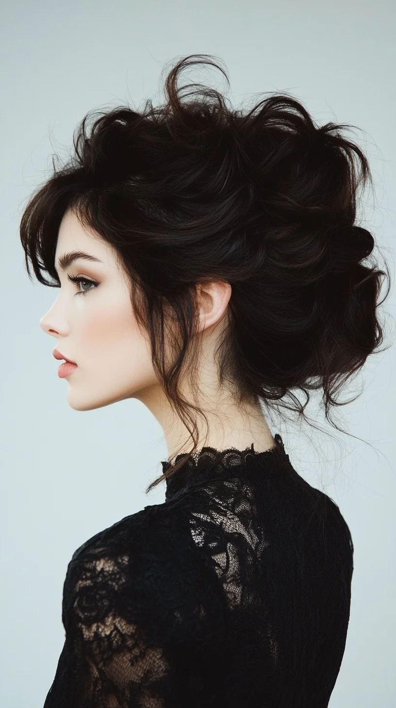 Effortlessly Elegant The Romantic Updo for All Occasions