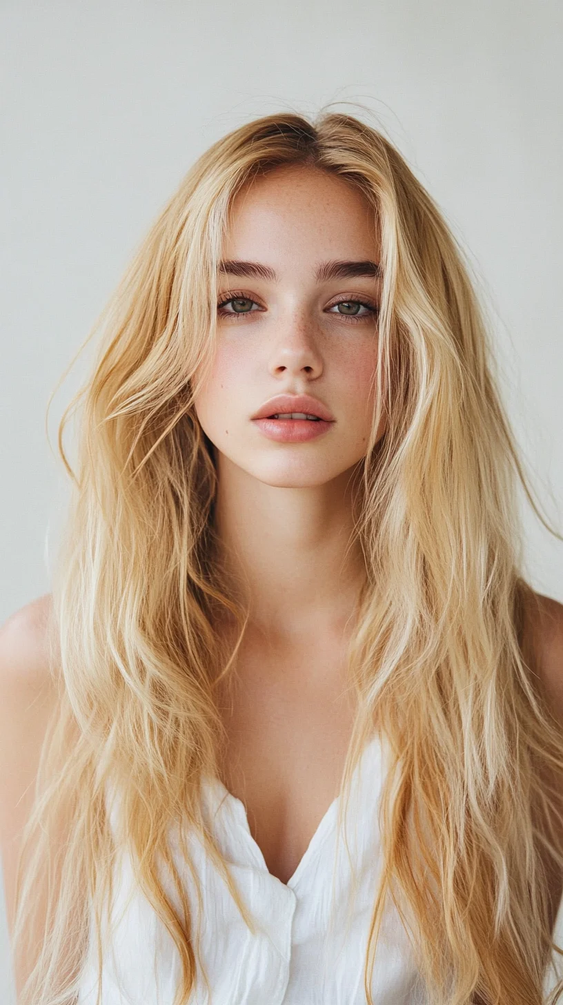 Effortlessly Glamorous: The Beachy Wave Hairstyle