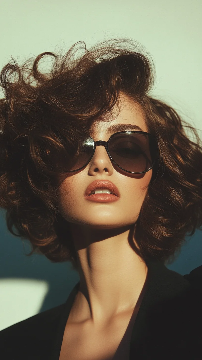 Effortlessly Glamorous The Chic Curly Bob