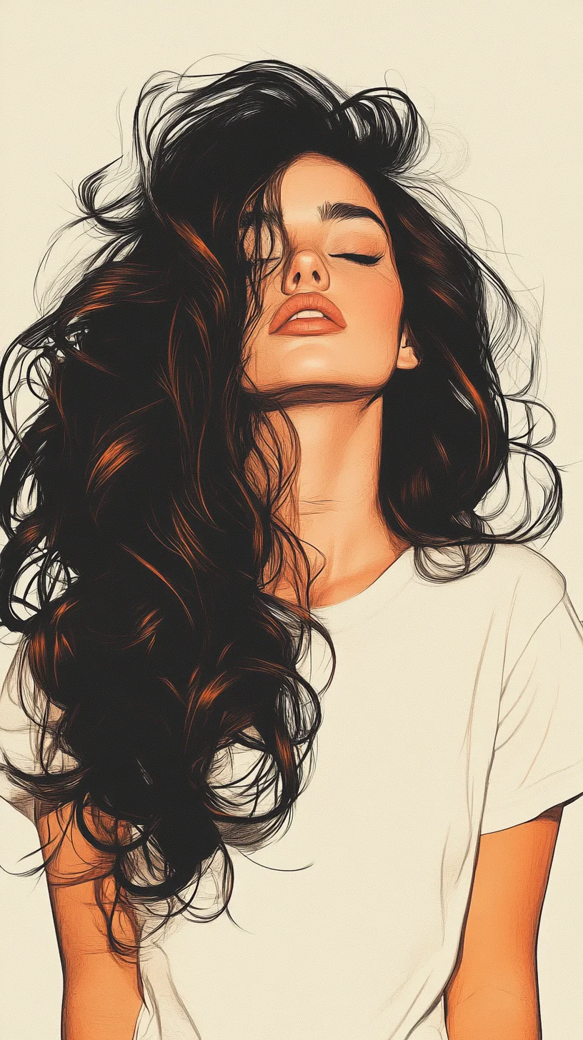 Effortlessly Glamorous Waves The Ultimate Luscious Hairdo