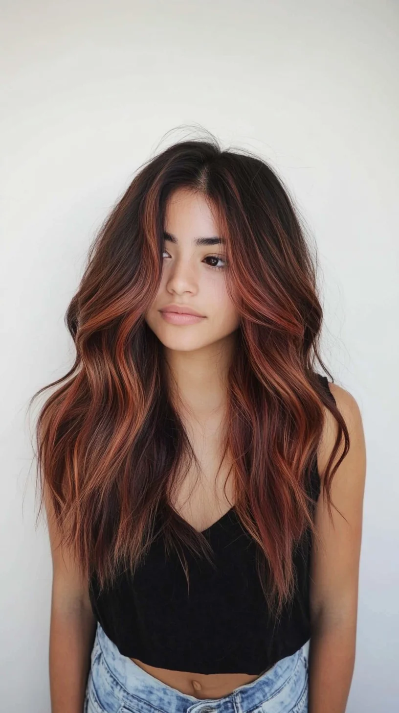 Effortlessly Gorgeous Soft Waves with Warm Highlights