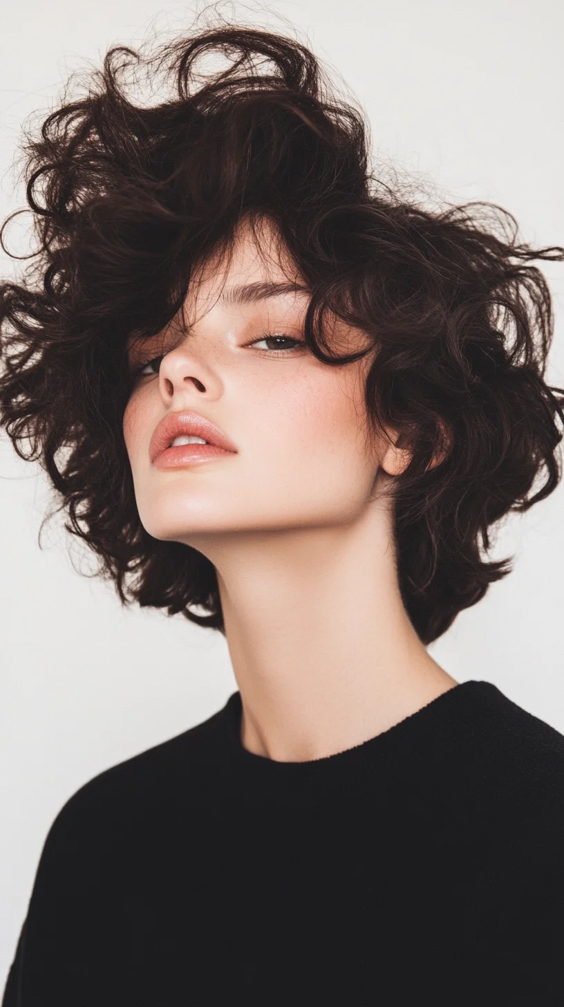 Effortlessly Gorgeous The Playful Curly Bob