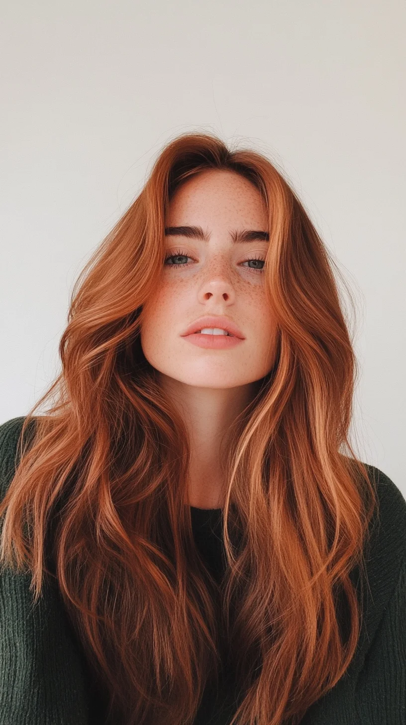 Effortlessly Radiant: Embrace the Flowy Layered Hairdo