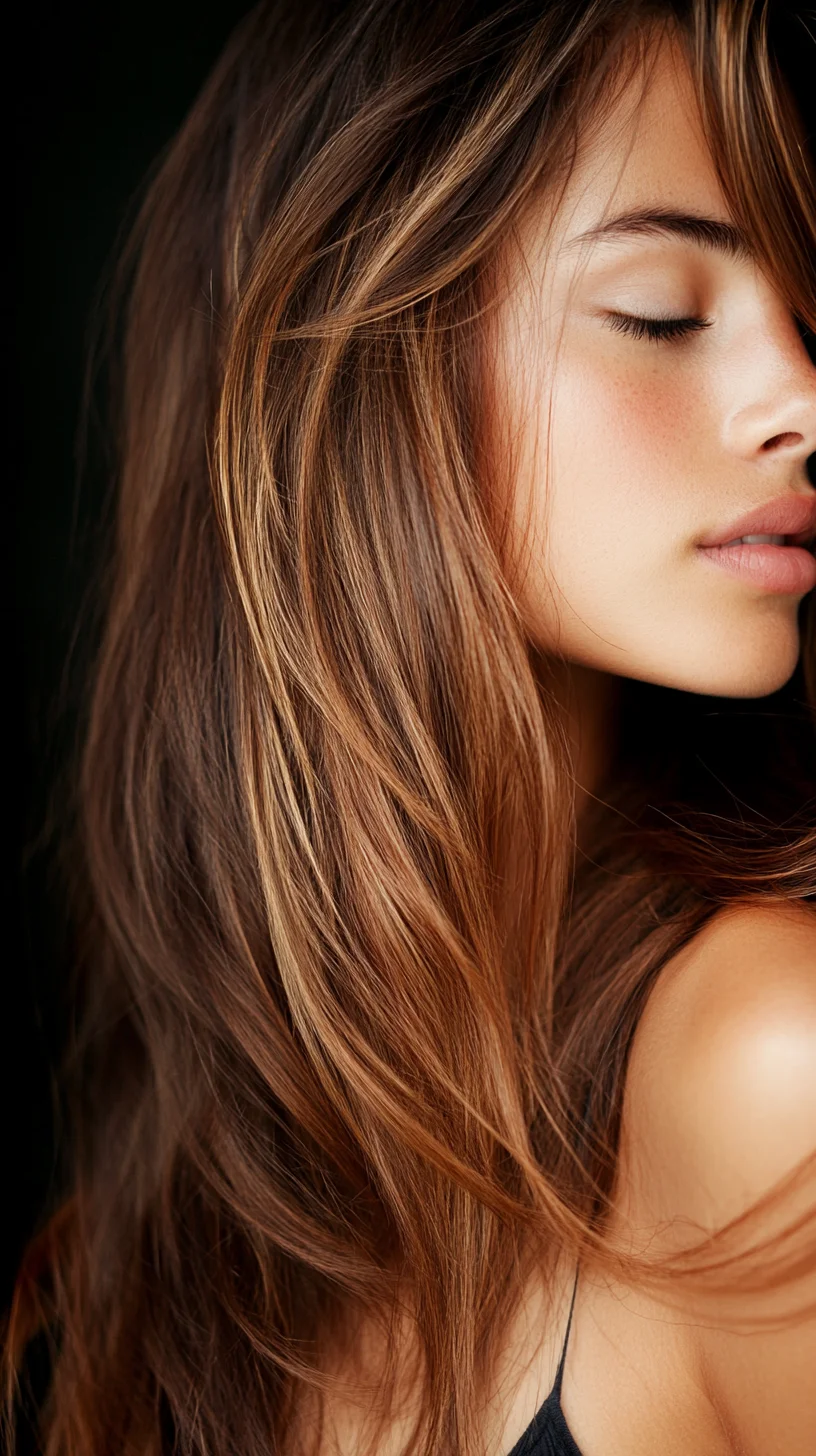 Effortlessly Radiant: Embrace the Luscious Long Layers