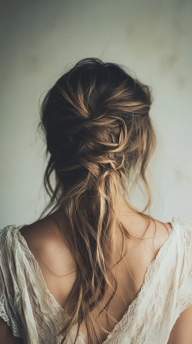 Effortlessly Romantic: The Boho-Inspired Messy Braid