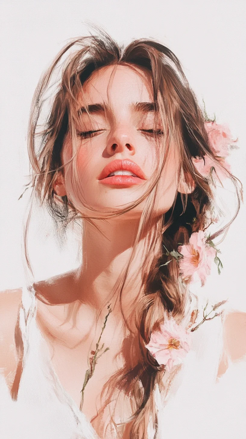 Effortlessly Romantic The Botanical Braid