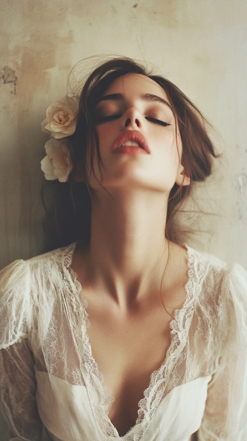 Effortlessly Romantic The Soft, Bohemian Updo with Floral Accents