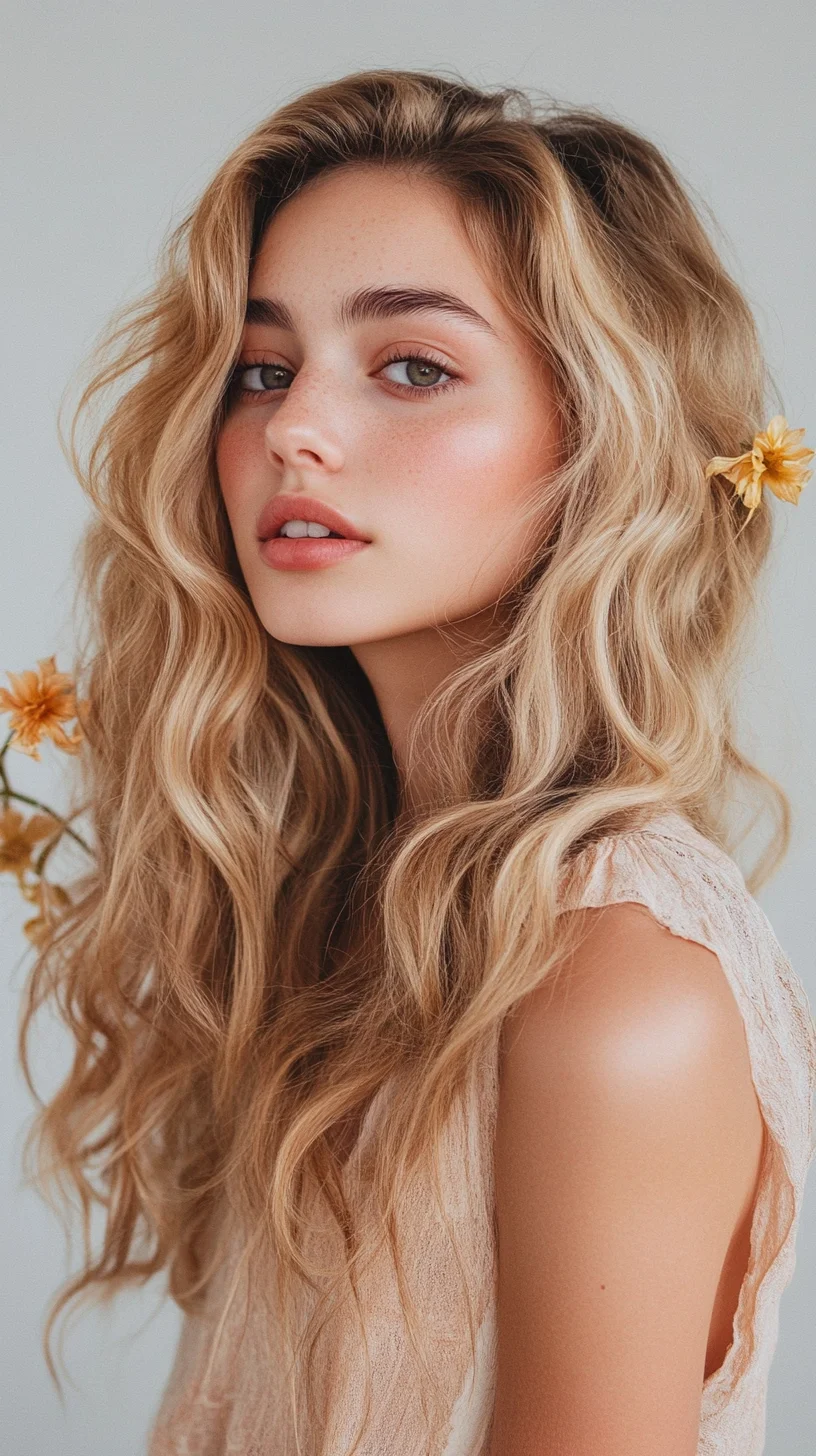 Effortlessly Romantic Waves: Embrace Natural Beauty