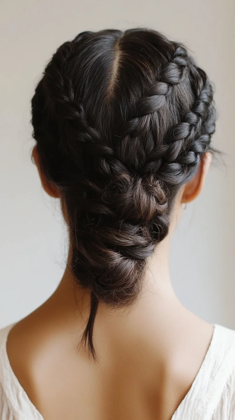 Elegant Braided Updo: A Perfect Blend of Style and Function