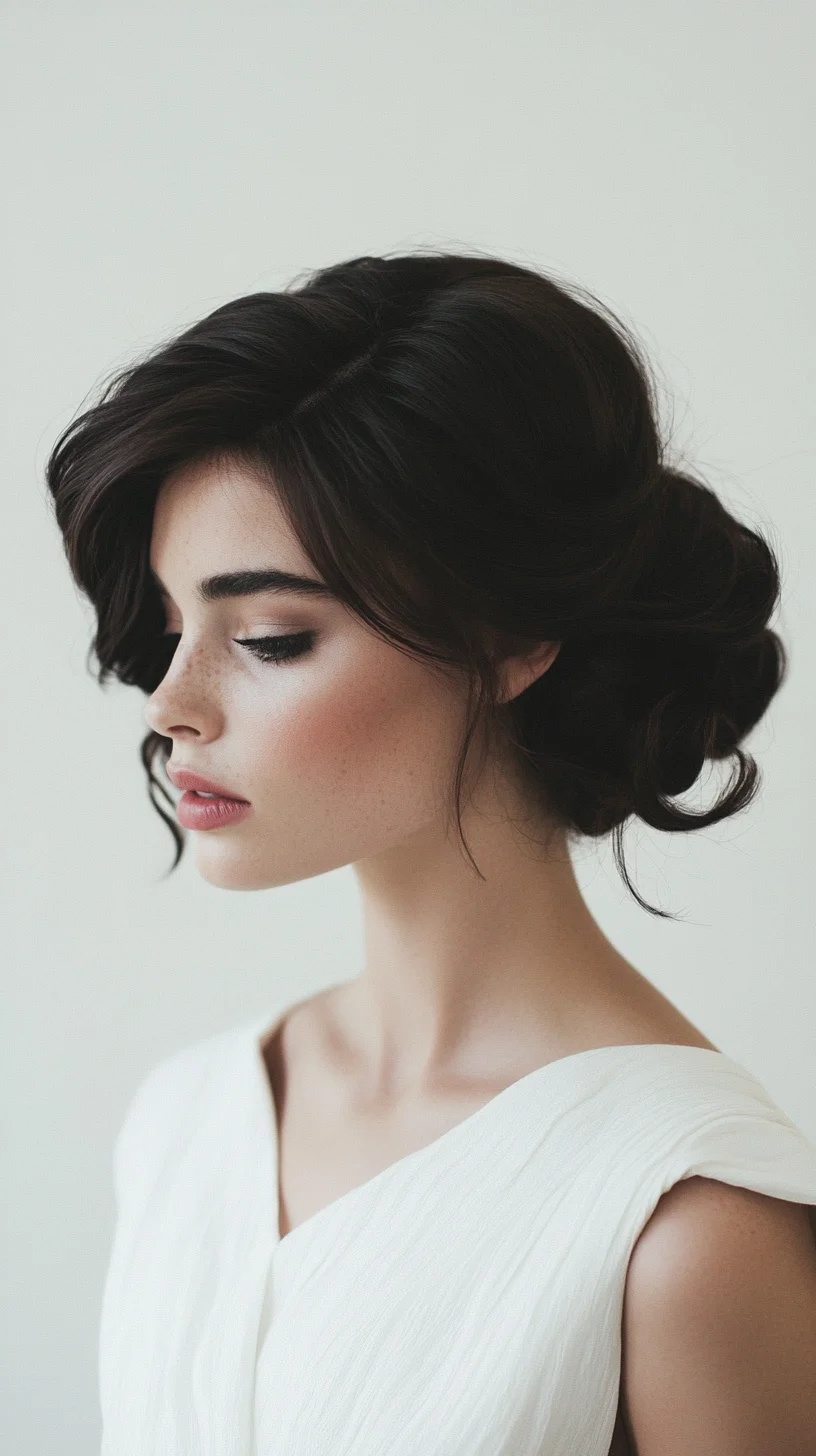 Elegant Twisted Updo A Timeless Sophistication