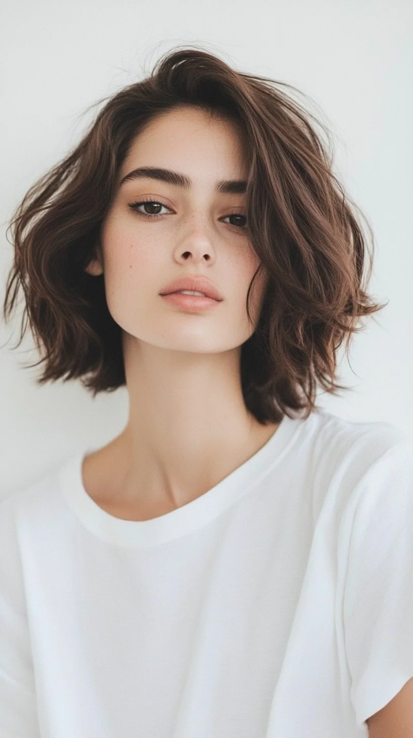 Elevate Your Look Embrace the Effortless Charm of the Textured Bob