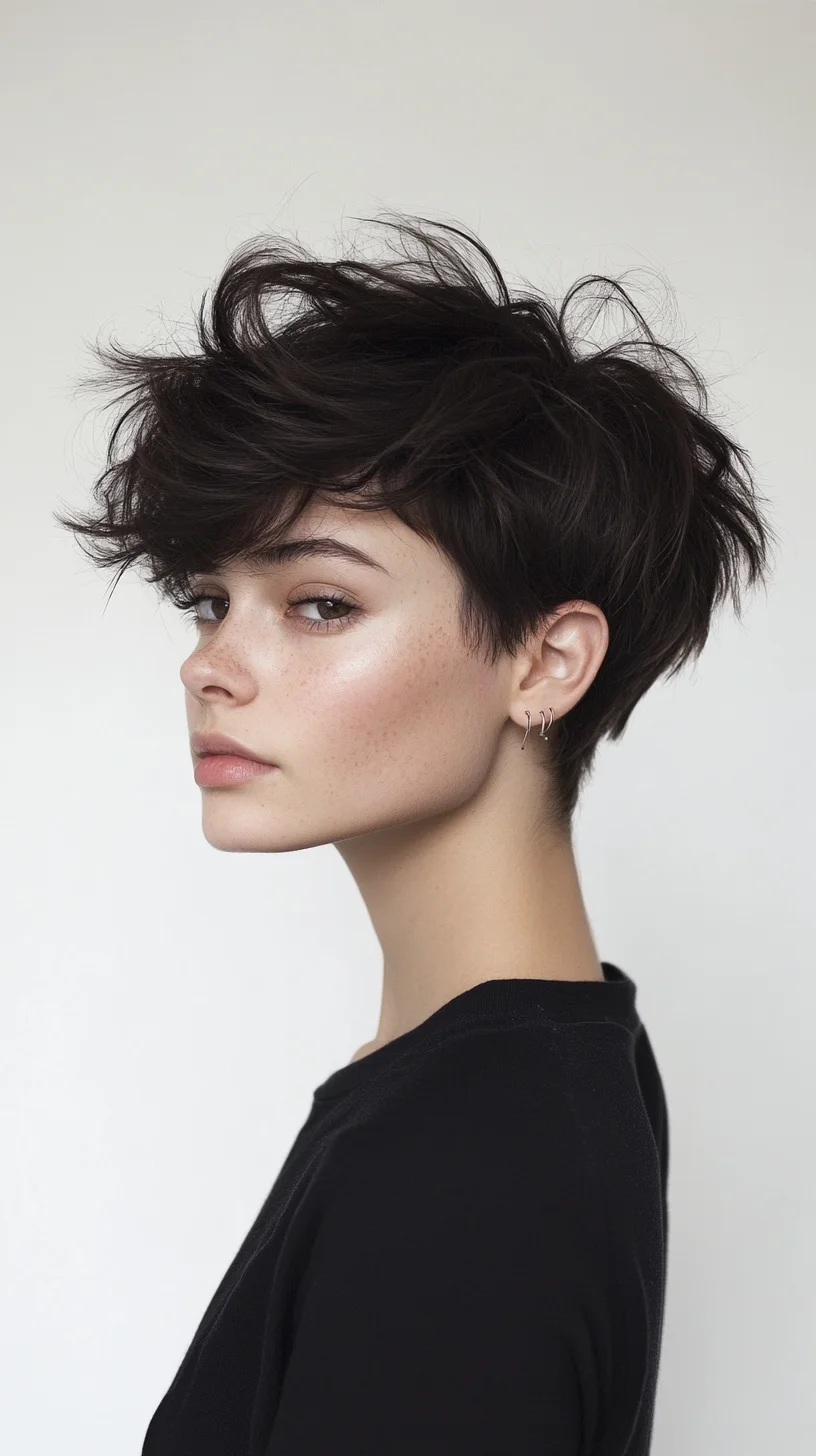 Elevate Your Look The Effortless Charm of Textured Short Hair