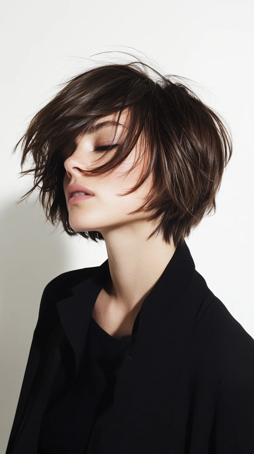 Elevate Your Look: The Effortless Choppy Bob for Modern Elegance