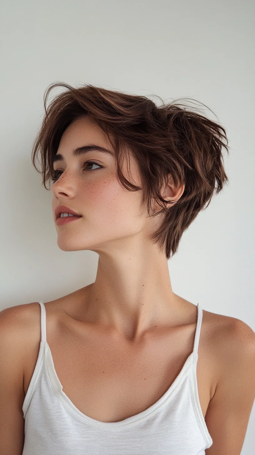 Elevate Your Look with a Chic, Effortless Modern Pixie Cut