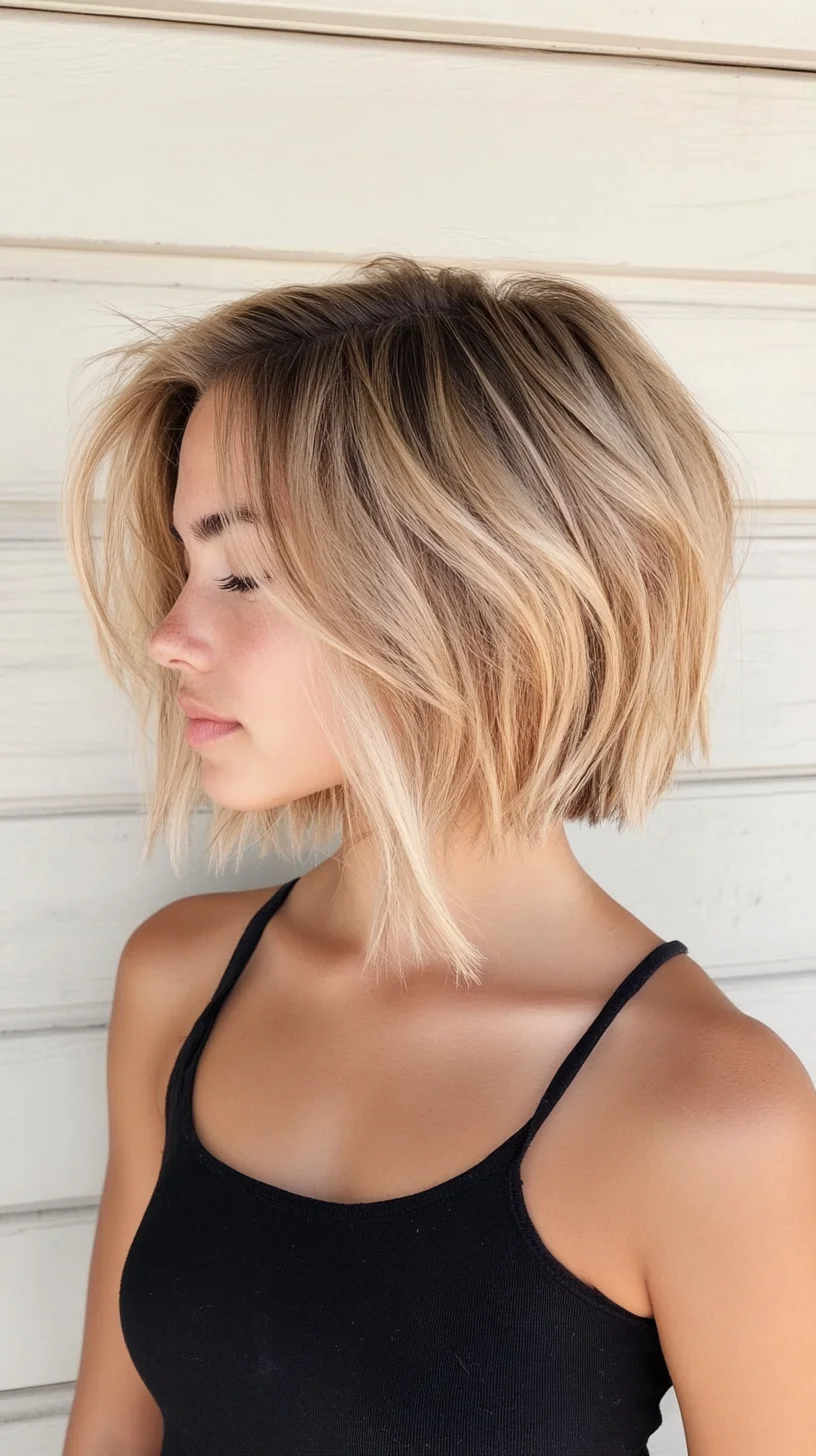 Elevate Your Look with a Chic Layered Bob