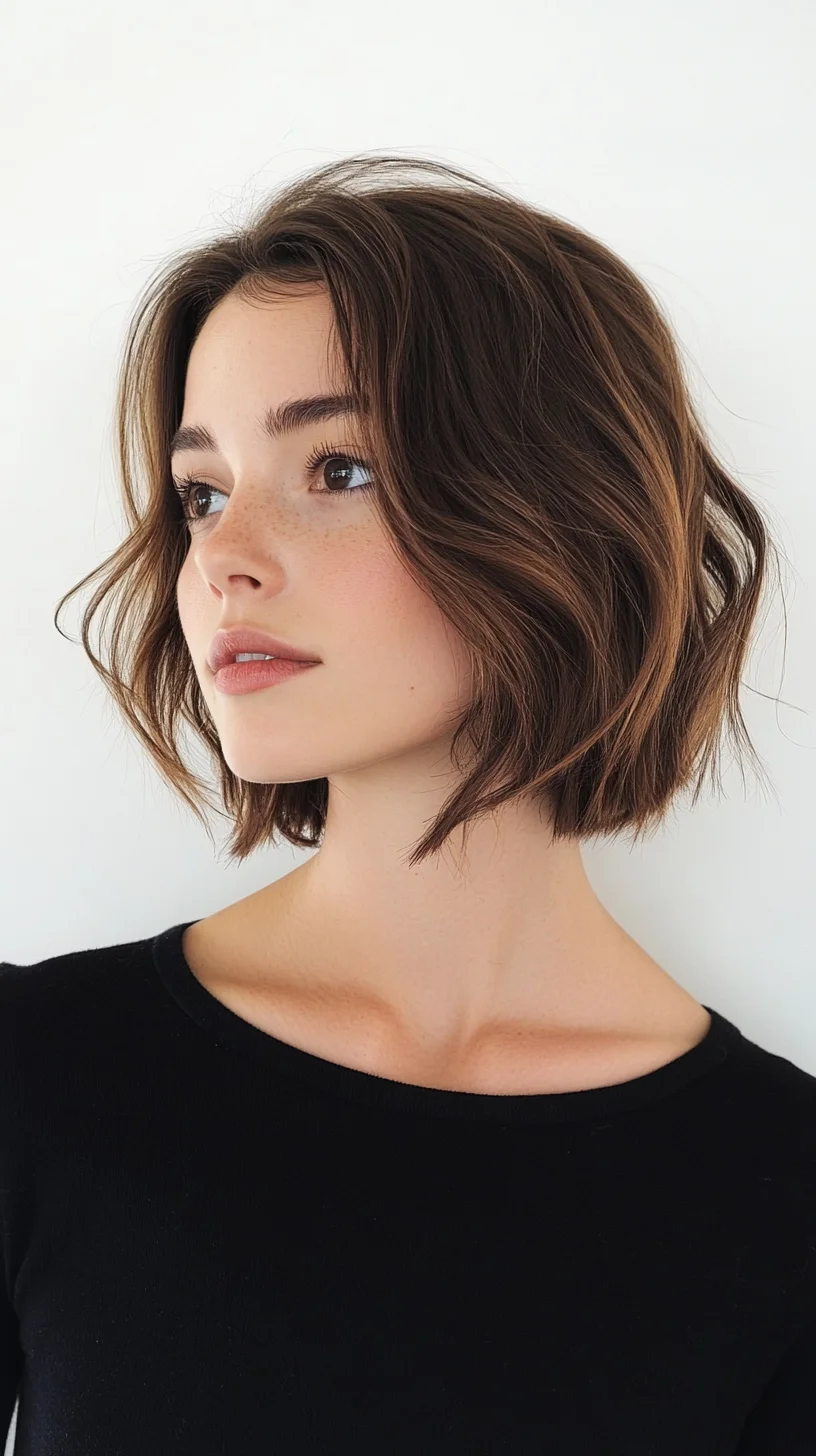 Embrace Effortless Chic The Versatile Wavy Bob for Every Occasion