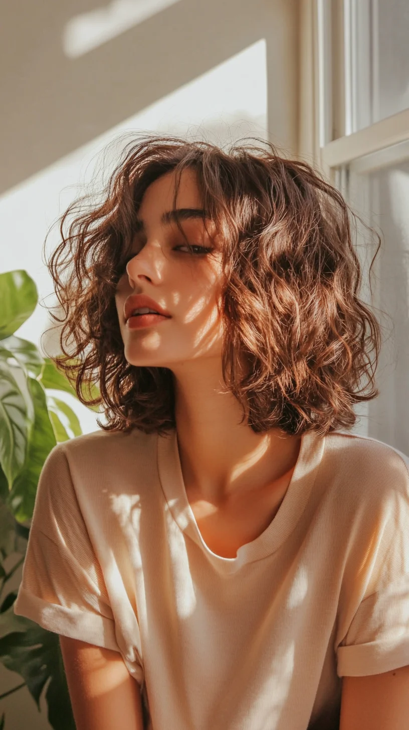 Embrace Effortless Elegance The Charm of Textured Curls