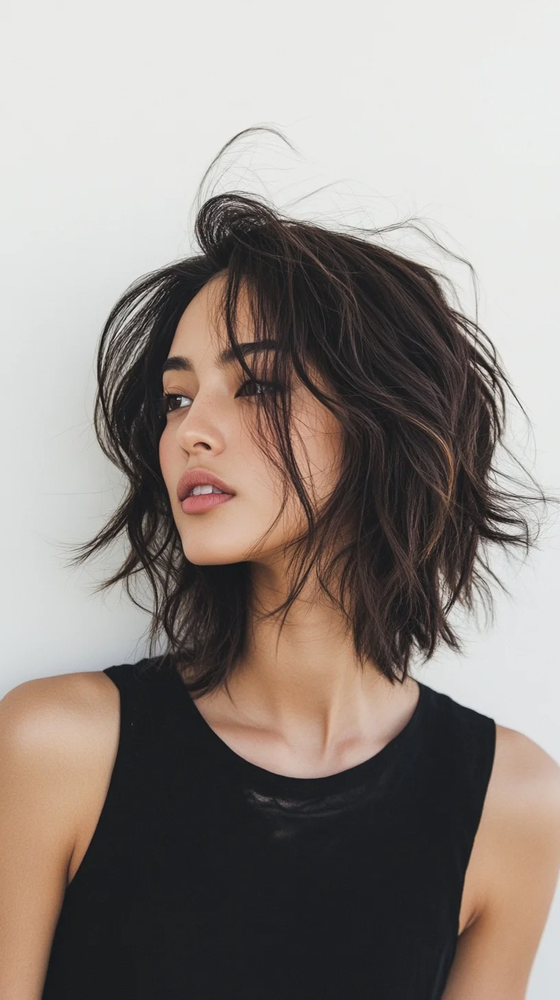 Embrace Effortless Elegance with This Textured Bob