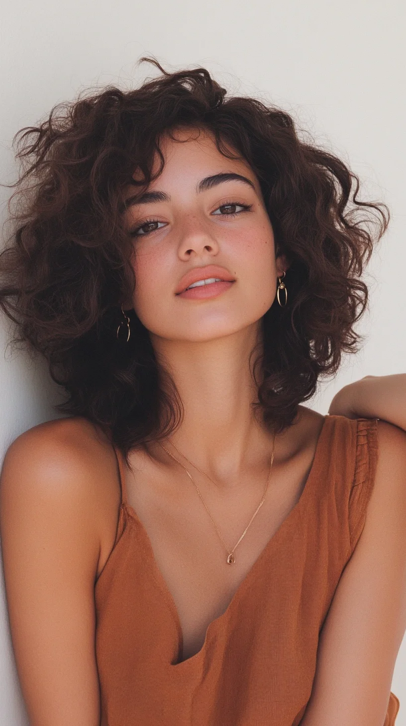 Embrace the Effortless Charm: The Bouncy Curly Bob