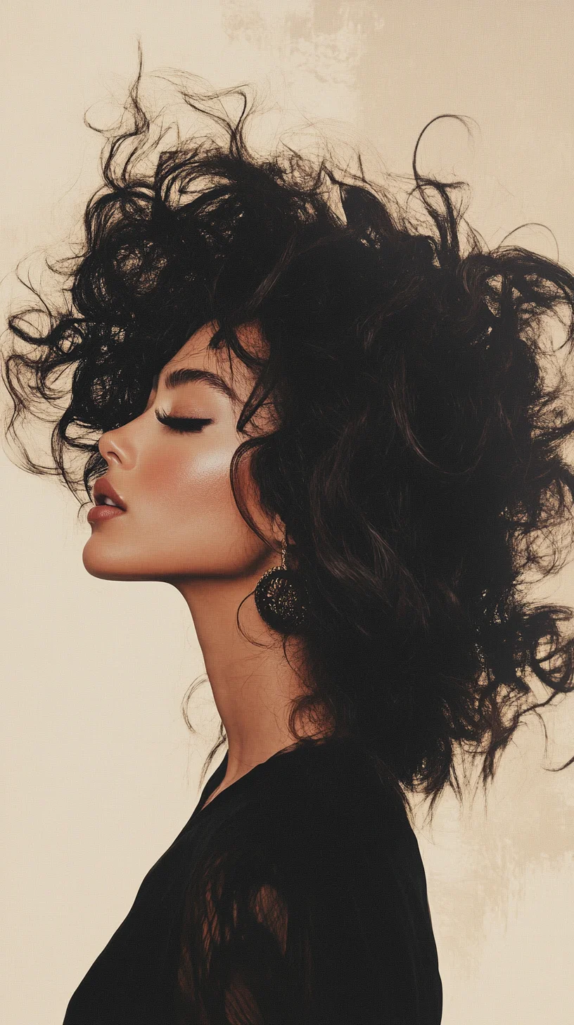 Embrace the Volume: Bold, Glamorous Curls for Effortless Style