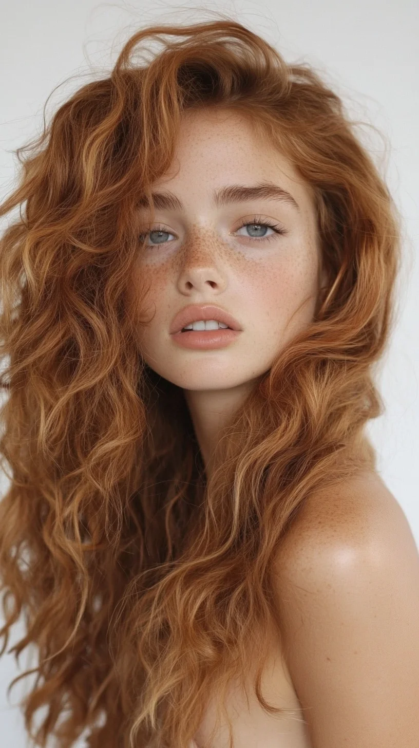 Embrace Your Curls: The Effortlessly Chic Redhead Mane