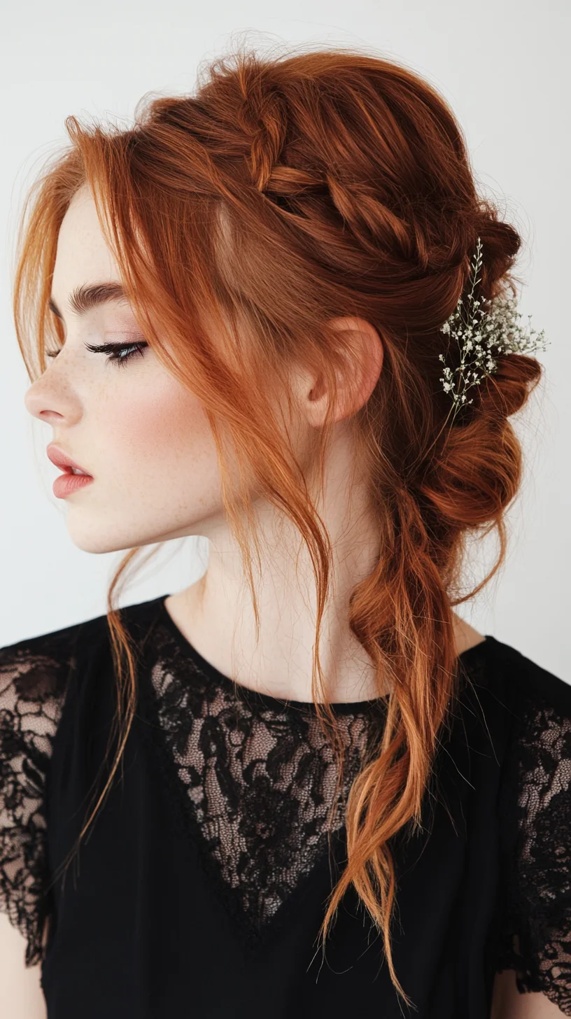 Enchanting Braided Updo A Regal Look for Every Occasion