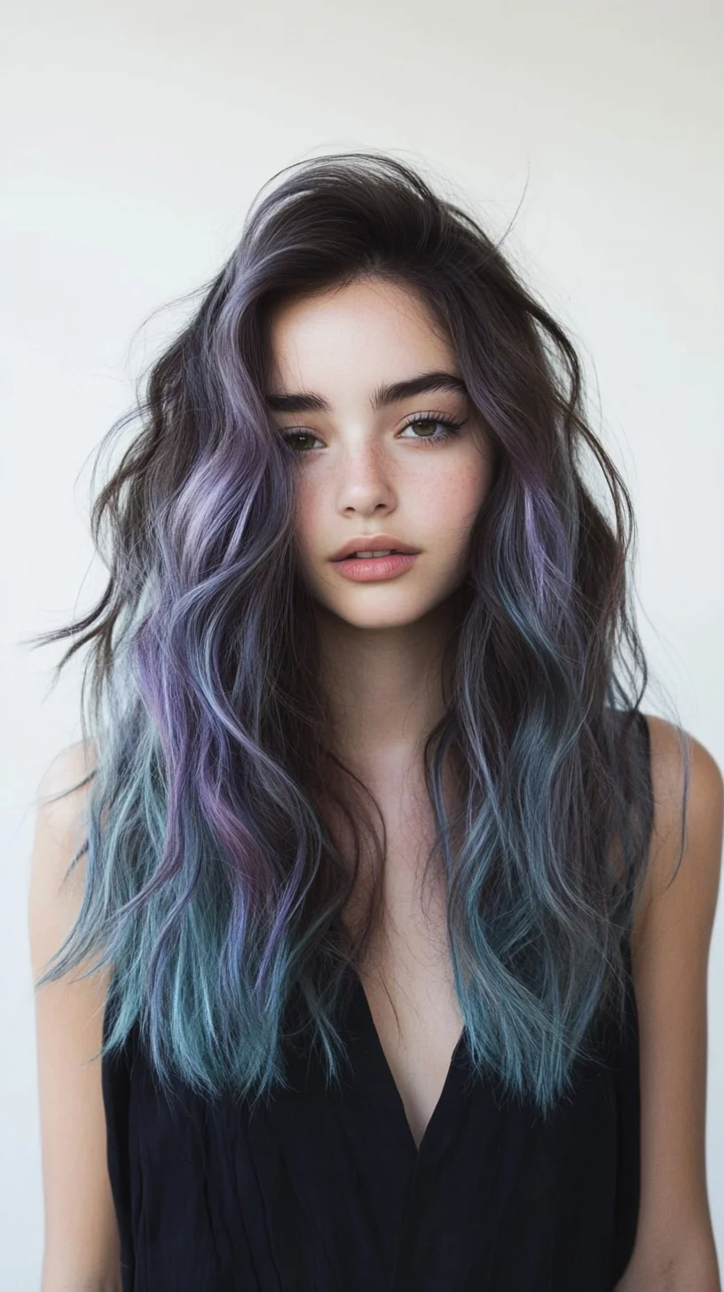 Enchanting Waves: The Dreamy Pastel Ombre Look