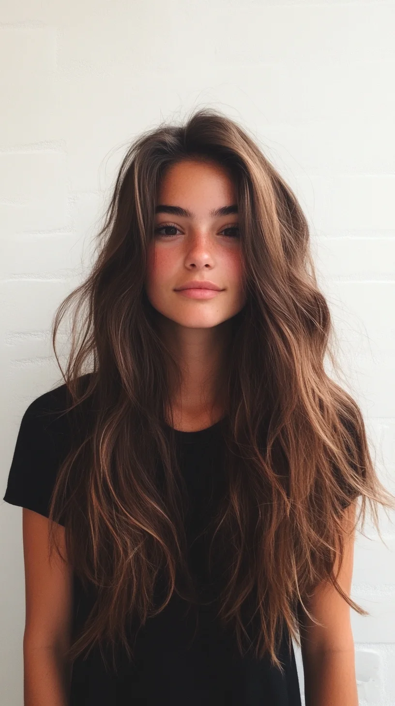 Heading: Effortless Waves: The Perfect Long, Luscious Hairstyle for Every Occasion