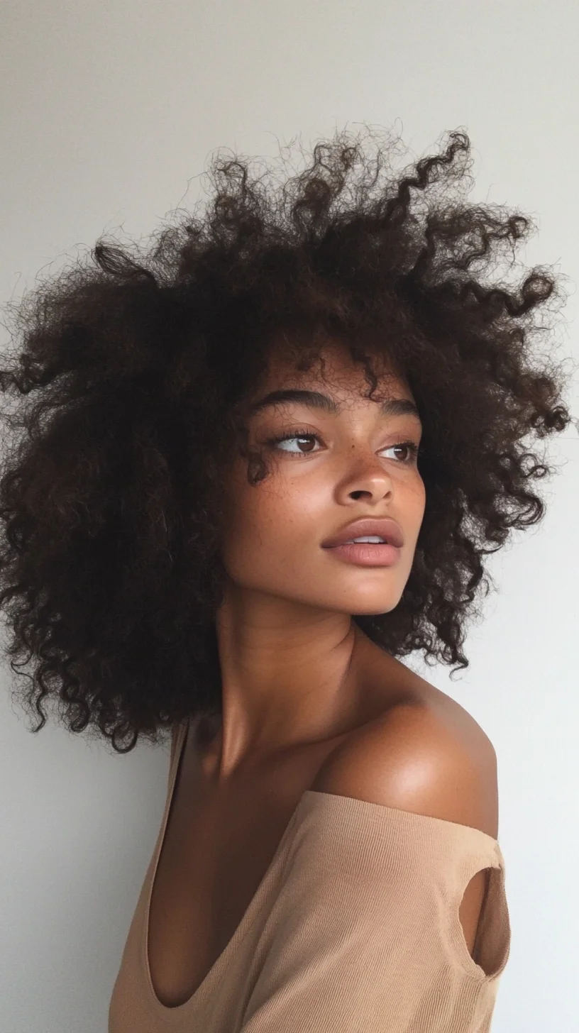 Heading: Embrace the Volume: The Effortless Crown of Bouncy Curls