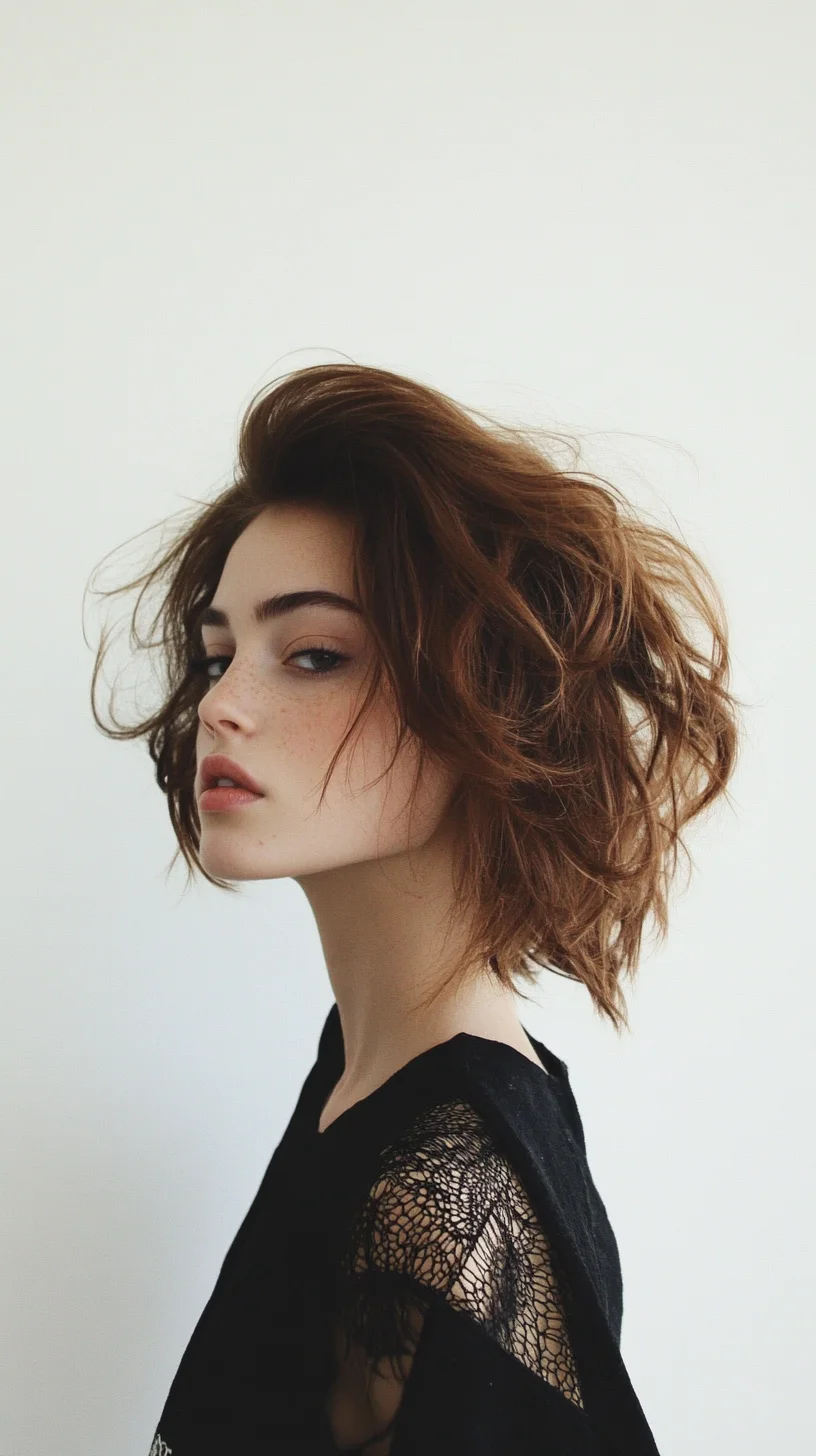 Headline Effortlessly Chic Messy Bob for a Modern, Playful Look