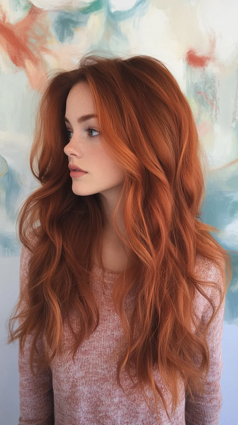 Head-turning Waves The Radiant Red Mane