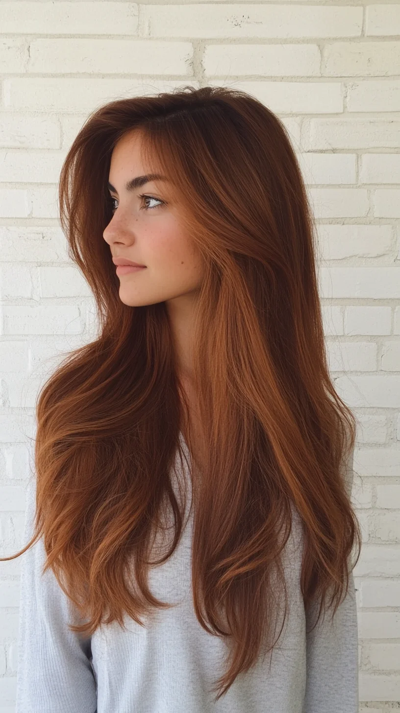 Luscious Layers: Elevate Your Look with Flowing, Sun-kissed Locks