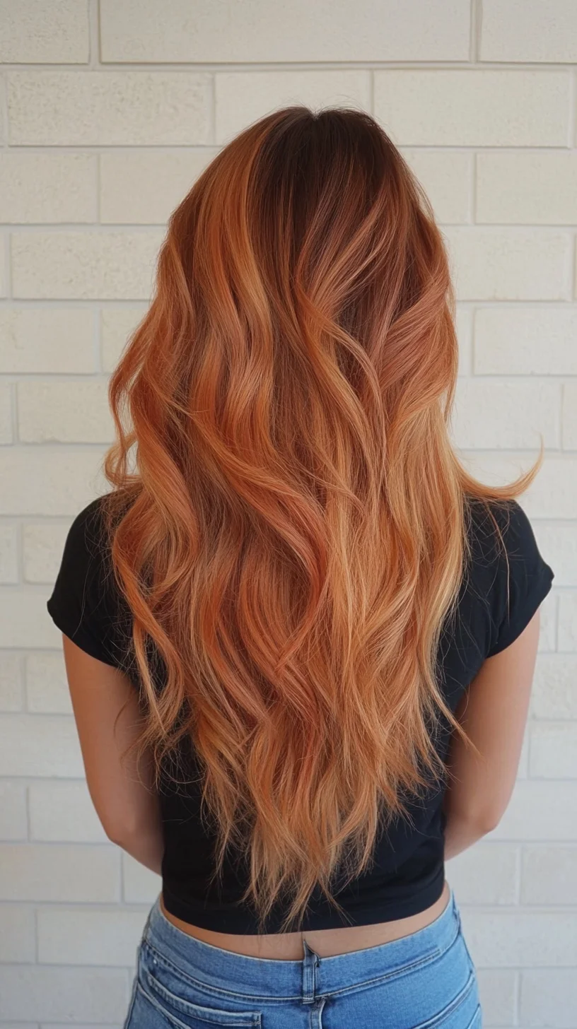 Luscious Waves: Effortless Elegance with a Touch of Ombre