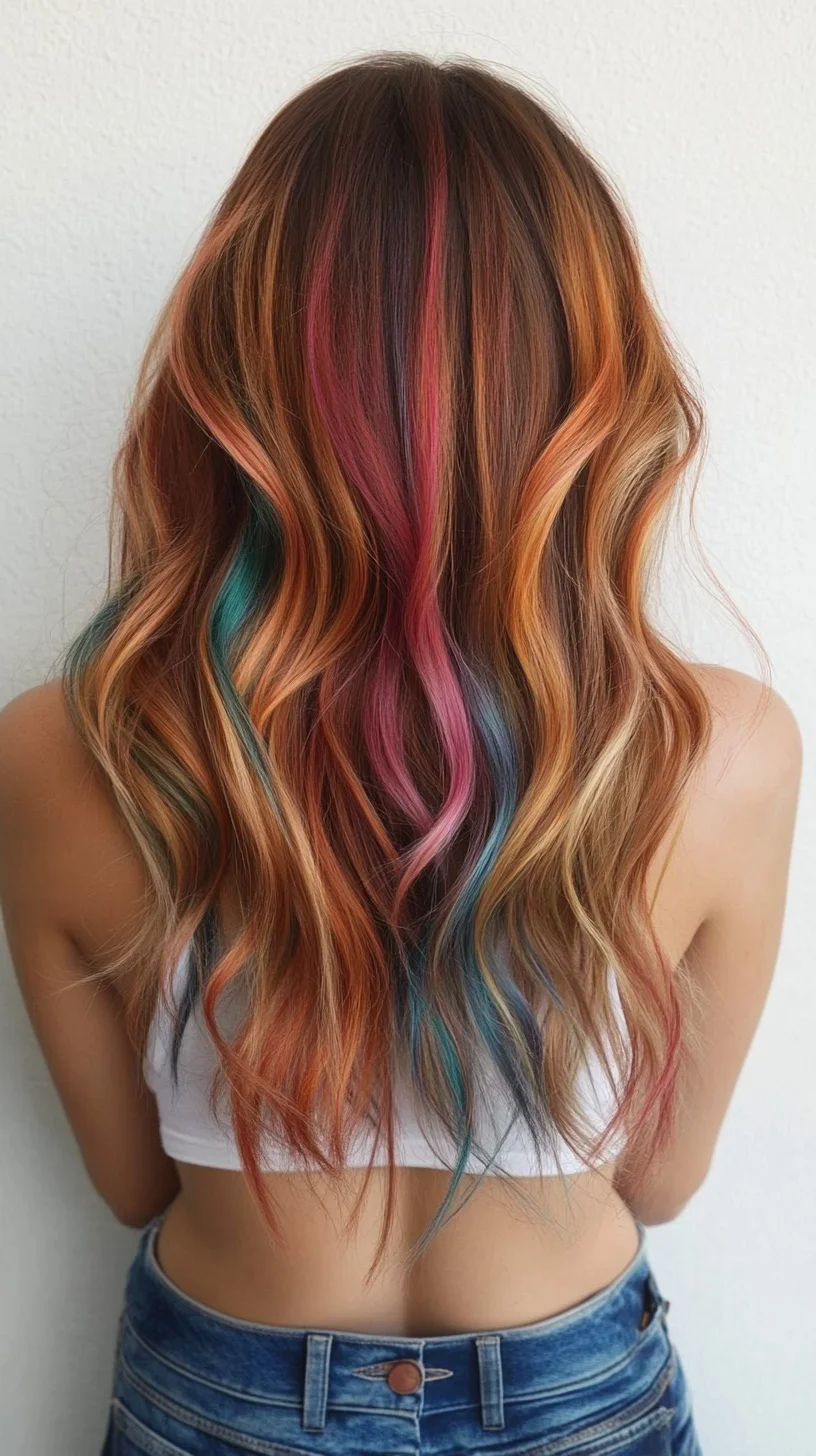 Radiant Rainbow Waves: A Statement of Color and Movement