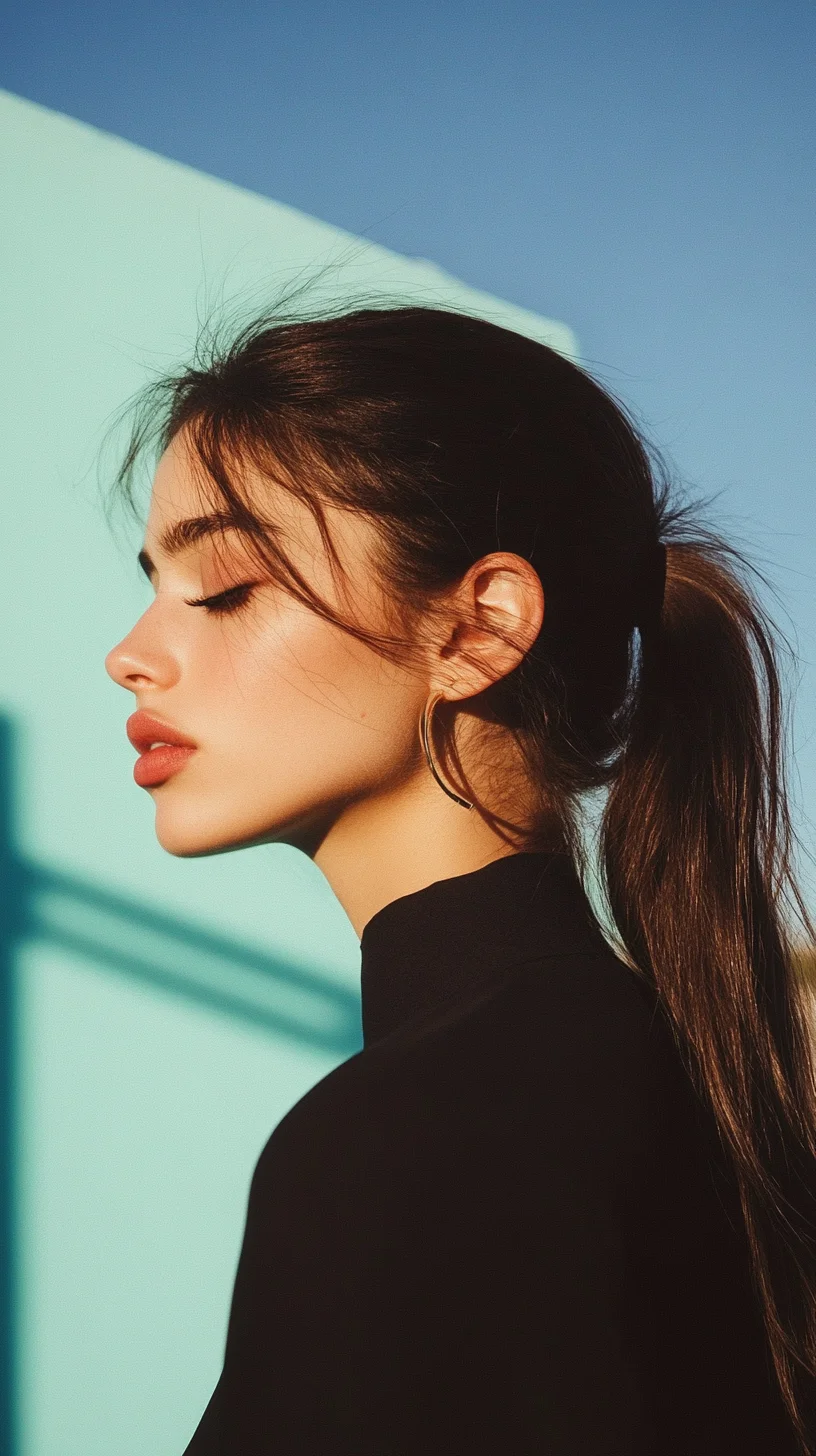 Sleek and Chic The Effortless Ponytail