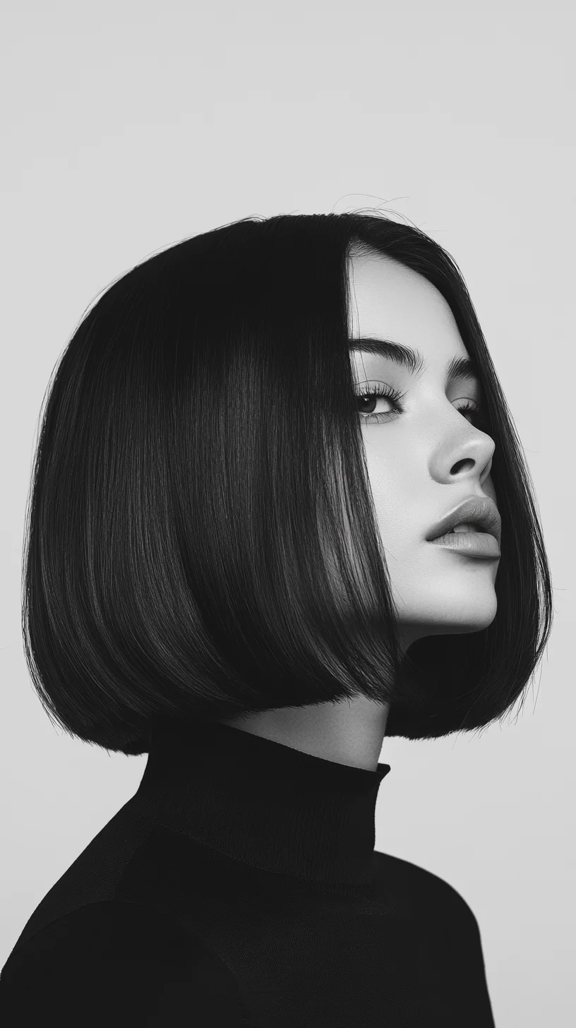 Sleek Sophistication The Chic Bob That Defines Modern Elegance