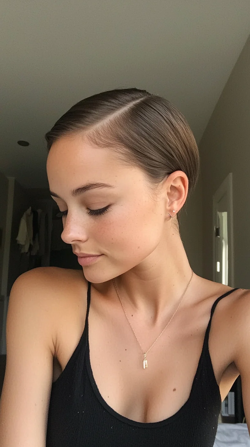 Sleek Sophistication: The Chic Short Haircut for Effortless Elegance