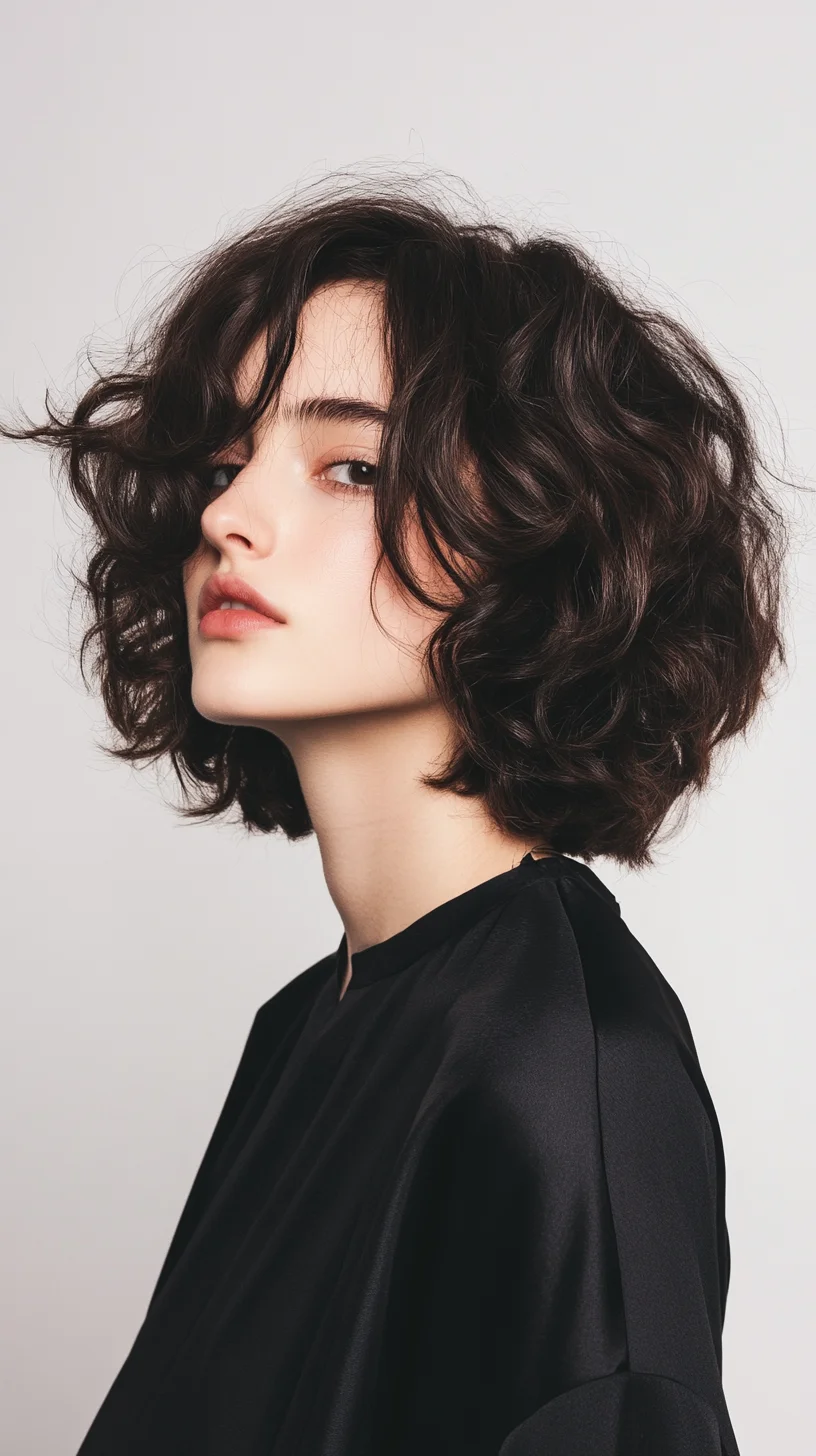 Soft and Sultry: The Effortless Curly Bob