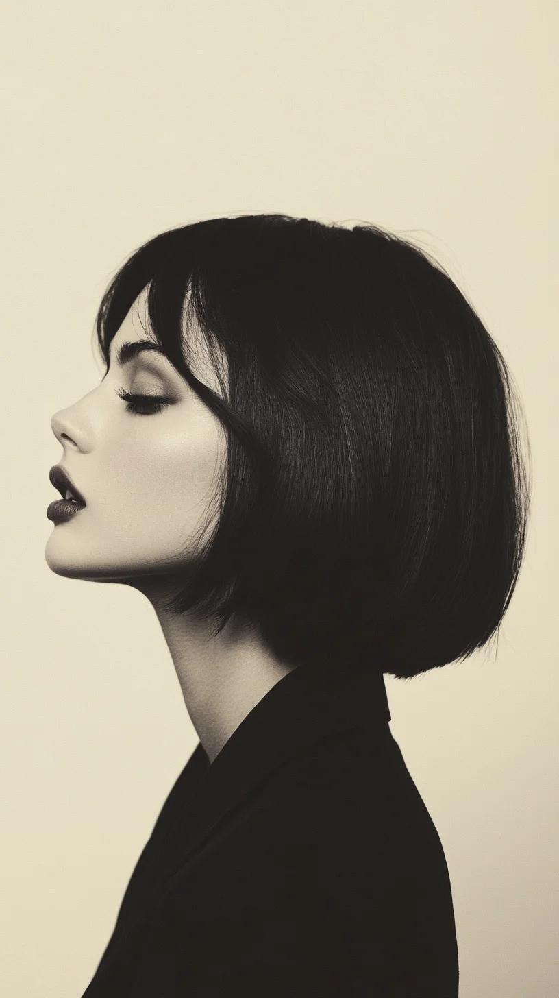 Timeless Elegance: The Chic Blunt Bob