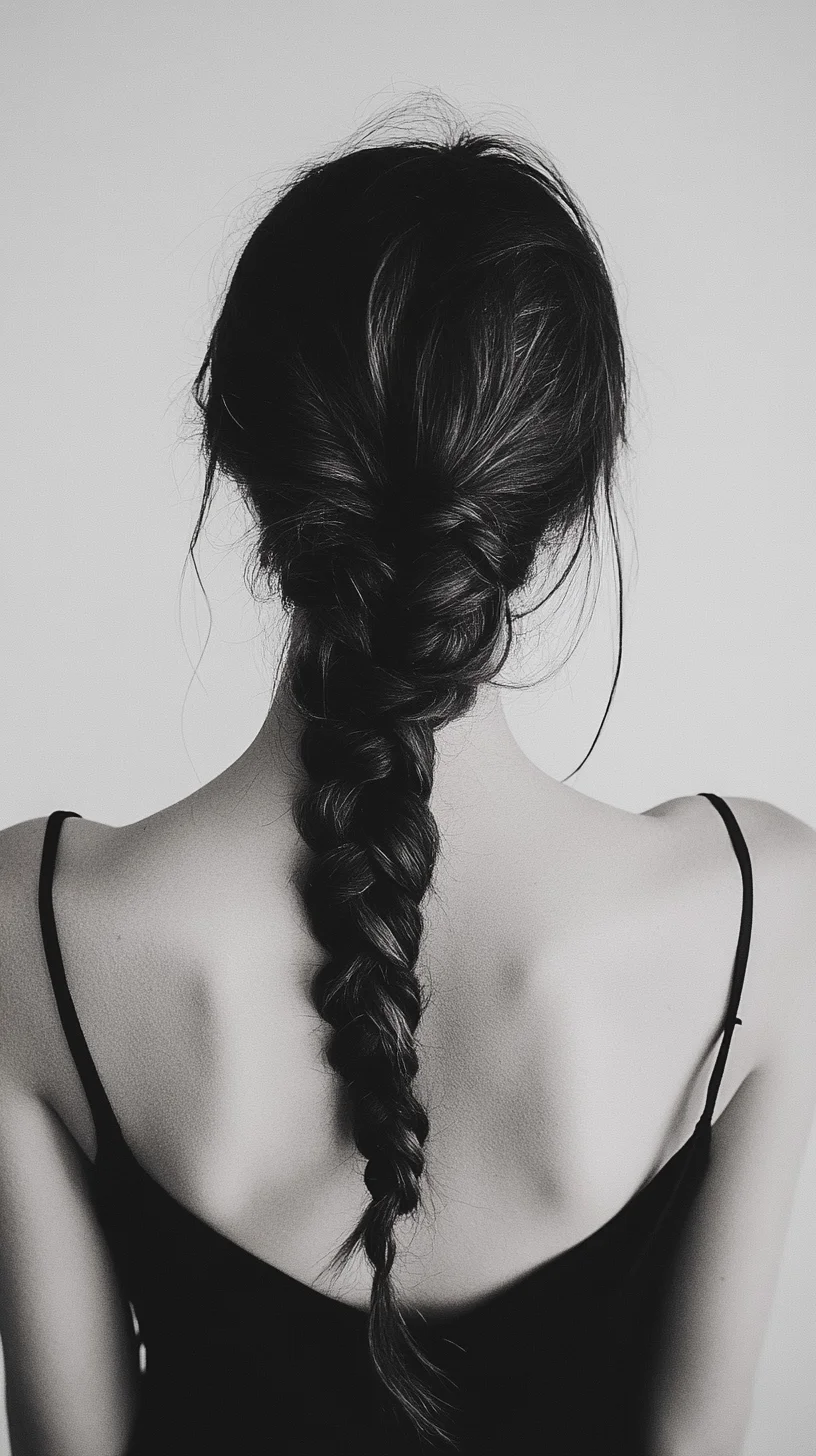 Timeless Elegance The Classic Braided Beauty