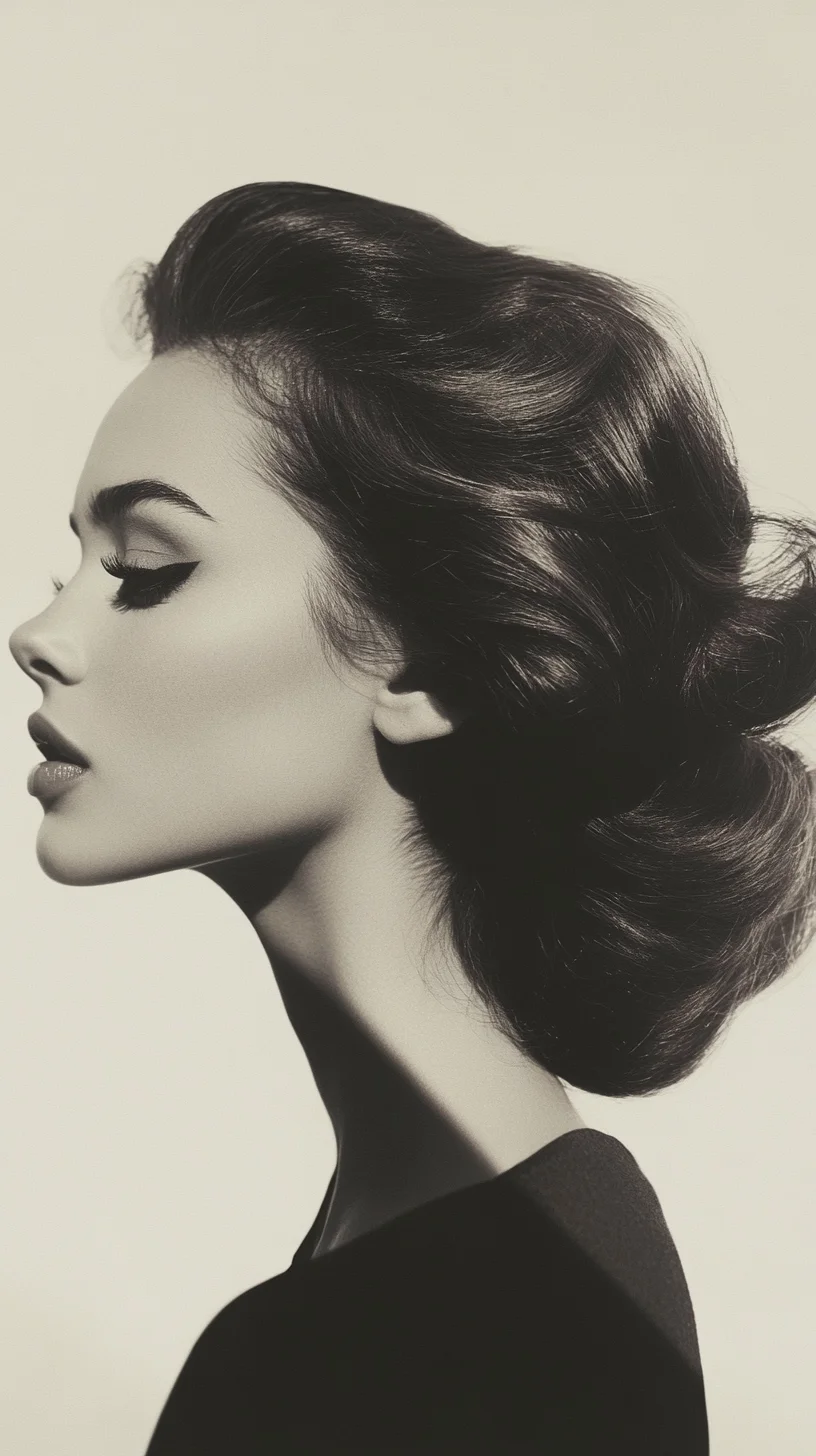 Timeless Elegance The Classic Hollywood Updo