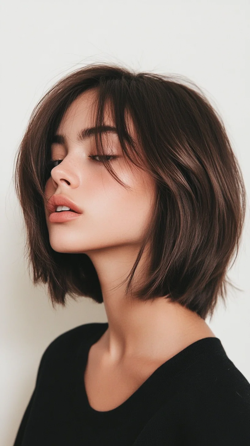 Unlock Your Style Embrace the Versatile Choppy Bob Look