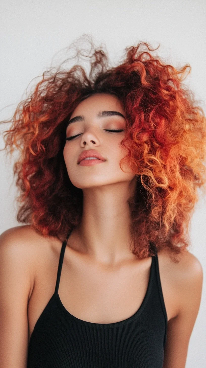 Vibrant Voluminous Curls Embrace Your Inner Goddess