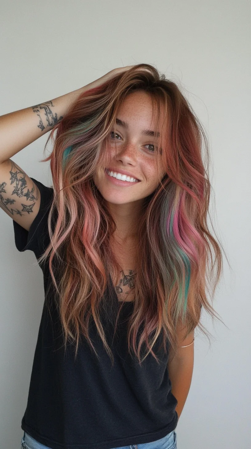 Vibrant Waves: Effortless Energy with a Rainbow Twist